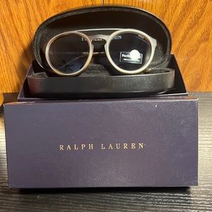 Retro Style Polo Ralph Lauren Sunglasses
